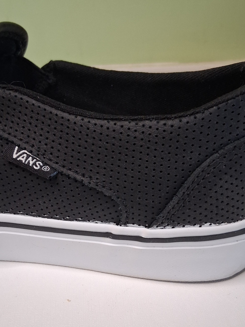 Women's Black Slip-On Vans Casual Shoes - Comfortable Everyday Wear - Picture 9 of 13